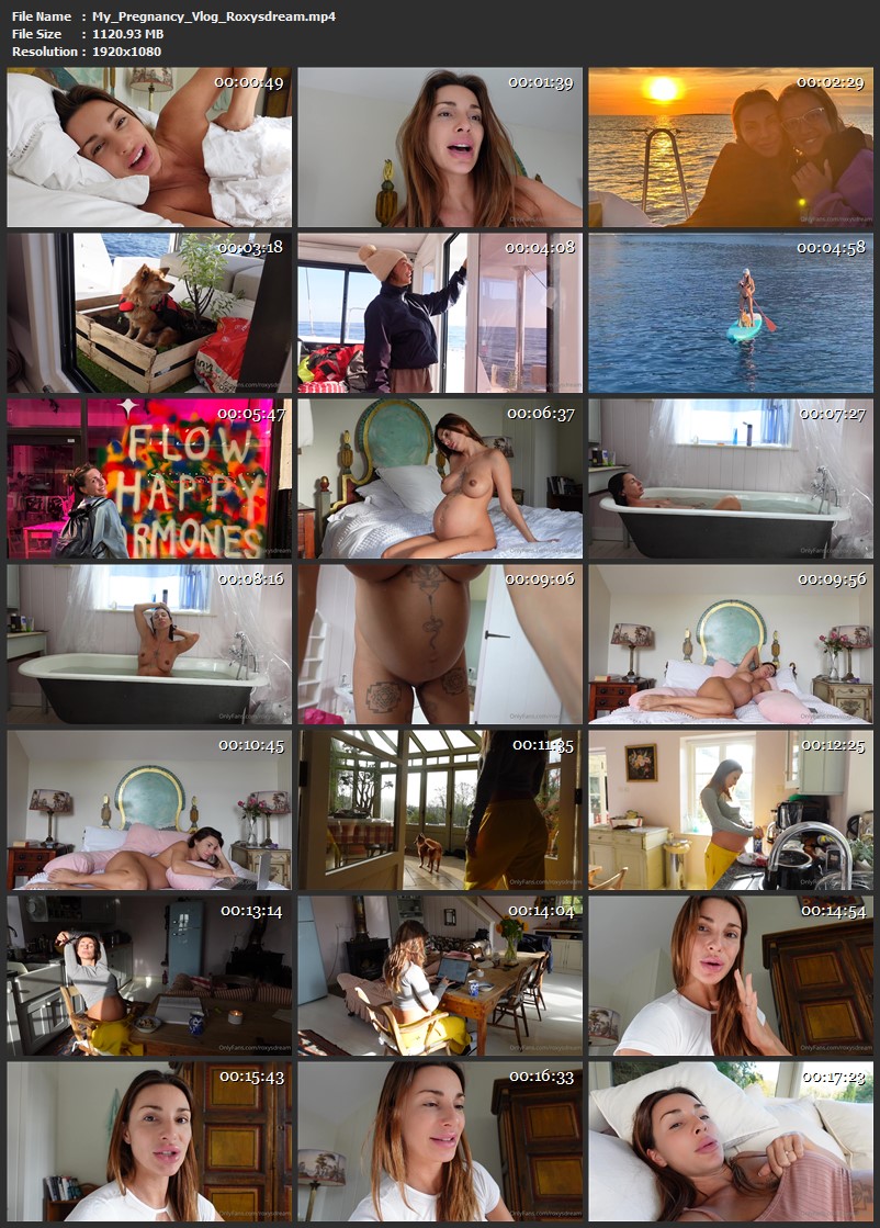 My Pregnancy Vlog - Roxysdream. Onlyfans (1120 Mb)